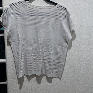 Adidas white top special edition.  Medium